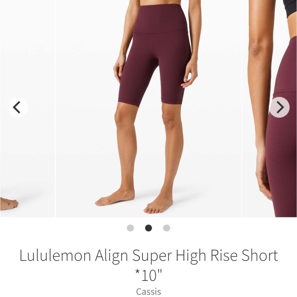 Lululemon Bike Shorts